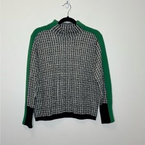 Aldo Martins Black and Cream Knit Sweater Size M